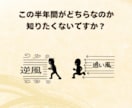 これから半年の運勢とベストな動き方を占います 迷ったときの道しるべ/進むべき時、待つべき時がわかる イメージ6