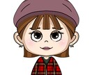 かわいいポップな似顔絵、イラストを提供します カップルの方や、SNSのアイコンなど自分だけのキャラクターを イメージ3