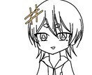 〇□の枠へ封印！SNSアイコン制作をします キャラを〇□の枠へ閉じ込めます( `ω´ っ)3 イメージ6