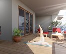 情感豊かな表現 内観3DCGパース制作します ◎高品質フォトリアル３DCGパース◎ イメージ7