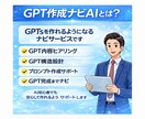 初心者でも自分専用GPTを作れるようサポートします ChatGPTのGPTsを作れるようになります イメージ1