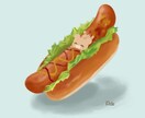 商用利用ok！絵本のような動物、スイーツ描きます ぴでがふんわりとした雰囲気のイラスト描きます！ イメージ7