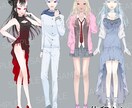 Vtuber用綺麗に動くLive2Dモデル作ります 今だけ期間限定の格安価格！好みの絵柄の持ち込みも歓迎！ イメージ4