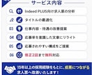 Indeed PLUS求人票を作成・改善します Indeed PLUS求人票を作成・改善します イメージ4