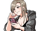 貴方だけのオリジナルキャラクター描きます 最短即日納品で、魅力的な貴方の為のイラストお描きします イメージ1