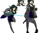 キャラデザ、立ち絵制作いたします 歌い手、実況者等、自分のキャラを視覚化したい方へ！ イメージ5