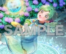 活動者向けの一枚絵制作いたします 活動用に幅広くご利用いただけます。 イメージ3