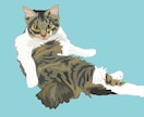 愛犬愛猫(ペット)を可愛くイラストにします 大好きなペットをデーター化して活用の幅を広げよう！ イメージ8