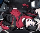 カッコイイ、美麗なイラスト制作いたします MV、SNS用、個人観賞用など幅広くご対応可能です！ イメージ3