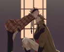 同人誌表紙・挿絵描きます 3Lすべて対応します【一次創作のみ】 イメージ2