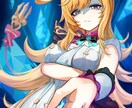 可愛い女の子のイラスト描きます 貴方だけの可愛い女の子の一枚絵を届けます！！ イメージ2