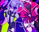 アイコンや等身などのイラストをお描き致します イラストをビビッドカラーで描きます！ イメージ1