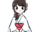 ゆるくかわいい似顔絵イラストを作成します シンプルな絵柄で見た人がほっこりするようなイラストです! イメージ1