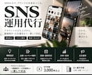 インスタ・TikTokの運用を丸ごと代行します 企画・撮影・編集・投稿・分析まで全部お任せ！ イメージ1