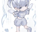 アイコンやSpoon等の配信画面描きます 地雷系や白系の女の子をメインに可愛いイラストを届けます‼️ イメージ8