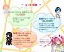 自由自在なキャラクターデザイン承ります 予算で断念したくないあなたへ！！！ イメージ7