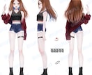 ハイクオリティなLive2dモデルを制作します キャラデザ～モデリングまで！！ イメージ7