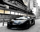 お車、風景、人物、ペットのお写真をイラストにします お写真をイラスト加工(モノクロ、カラー)します イメージ3