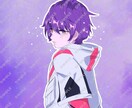 90年代レトロポップなイラストを作成します Vtuber立ち絵デザイン、サムネ等々諸々対応可能です イメージ8