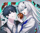カッコイイ、美麗なイラスト制作いたします 【最短1週間納品！】MVやサムネイルなんでも承ります イメージ9