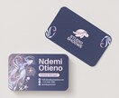 プロが作るシンプルで伝わる名刺デザインします 事業・想いが伝わる名刺を丁寧に制作 イメージ4