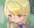 SNSアイコン用の簡易イラストのご注文を承ります 可愛い女の子と男の子をお描きします。 イメージ4