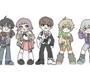 アイコン用のミニキャラ描きます アイコンを今よりもっとかわいく魅せたい方へ イメージ1