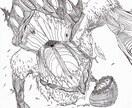 ペン画イラストを提供します ボールペンで描く独創的な世界観を描きます イメージ7