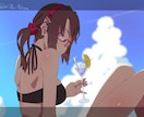 絵を描きます 私の絵柄でキャラクター描きます イメージ3