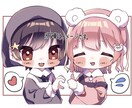 デフォルメアイコン描きます SNSアイコン、配信や観賞用に！満足して貰えるまで修正◎ イメージ9