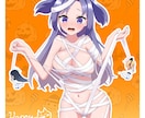 開設記念30%OFF女の子キャラのイラスト描きます SNSアイコン・ヘッダー・サムネ・配信活動等に是非！SDも可 イメージ5