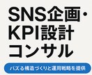 SNS企画・KPI設計コンサル／運用改善します バズる構造づくりと運用戦略を提供 イメージ1