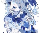可愛くファンタジックな女の子のイラストを描きます フリルやリボン中心の可愛い女の子をお求めの方におすすめです イメージ5