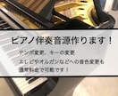 良音質！楽譜なしオプション対応！ピアノ音源作ります 3分まで基本料金！キーやテンポ変更、楽譜通りもアレンジも可！ イメージ2