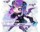 お洒落な厚塗りイラスト描きます 【一枚絵プラン♪】厚塗りで味のある仕上がり☆ イメージ4