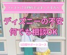 久しぶりディズニーの不安を取り除きます ファストパス時代で止まってる方へ｜5日間相談サポート イメージ1