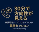 仕事の悩み・戦略 × プロファイリング分析します 中小企業経営者・個人事業主（起業や開業）仕事のお悩みを解決！ イメージ1