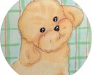 愛犬・愛猫を手描きアイコンにします コピック+色鉛筆／ふわふわの毛並みまで丁寧に イメージ1