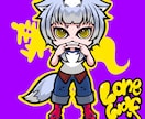 アイコンに最適！ポップ/ストリートな立ち絵描きます アイコン/ヘッダー以外にも各種イラスト受け付けております！ イメージ1