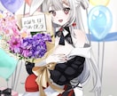 活動者さま向けイラスト・サムネイルなどを描きます カバー歌唱動画や配信のサムネイルなどに！ イメージ4