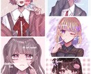 キラキラ瞳のときめくイラストをお描きします アイコンから全身イラストまでぜひお任せください！ イメージ9