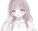 可愛いSNSアイコン描きます 可愛いから大人な雰囲気まで幅広く対応！！納品10日間以内 イメージ2