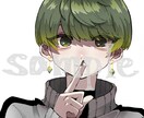 SNS用アイコン描きます シンプルだけど映えるあなただけのイラストを提供いたします イメージ3