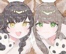かわいい女の子の配信・SNS用アイコン描きます 可愛さだけでなく、どこか惹かれる“その子らしさ”を描きます。 イメージ2