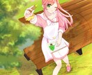 用途に合わせてかわいいイラストを制作します 今なら特典付き！きめ細かいサポートが特徴です イメージ3