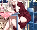 女の子二次イラスト、オリジナルイラストを描きます 二次イラスト、オリジナルイラスト（女の子絵）描きます！！！！ イメージ4