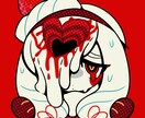 商用可能/企業でも使えるポップなイラスト描きます 動物や人外キャラクター、軽いゴア表現なども対応 イメージ5