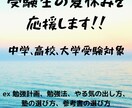 夏休みの勉強法教えます 元学年最下位から現役国公立大学合格した実績あります！ イメージ1