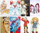 イラストを作成します ミニキャラを中心にサムネ用配信用アイコン用などのイラスト作成 イメージ4