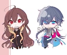 SDキャラクターを制作します キャラの性別問わず/画像のようなイラストを制作します！ イメージ2